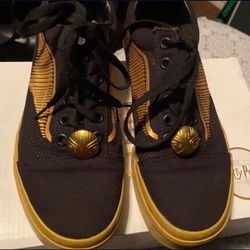 Old School Harry Potter Golden Snitch Vans 