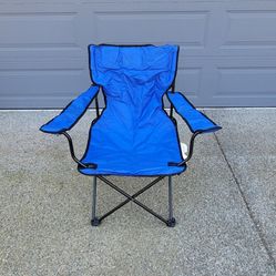 Folding Arm Chair With Carry Bag