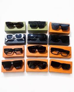 LOUIS VUITTON, PRADA, DESIGNER SUNGLASSES