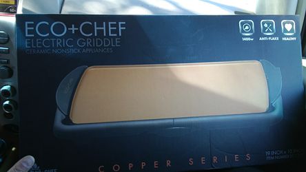 Eco chef electric griddle
