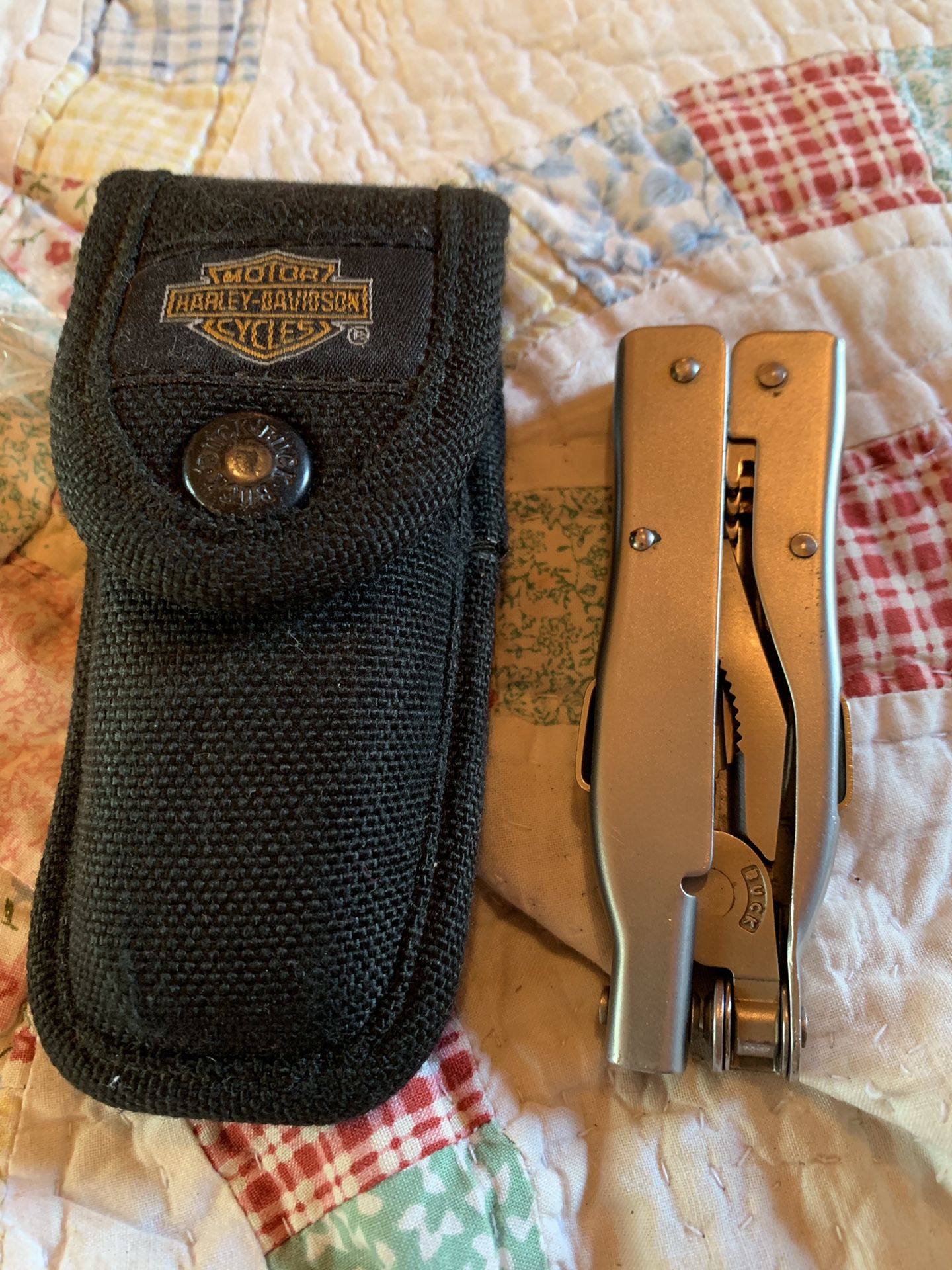 Buck Harley Davidson Stainless steel pocket multi tool