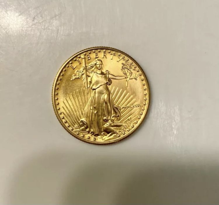 2017 Walking Liberty 1/2 Oz Fine gold