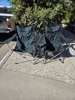 Double Folding Camping Chair / Loveseat