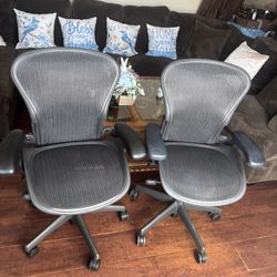 Herman Miller Aeron Chairs 