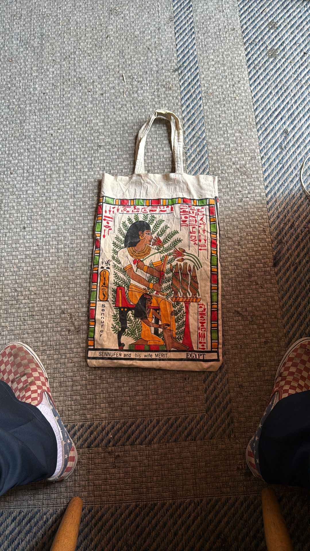 Eqyptian Canvas Bag 