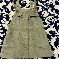 Corduroy Overall dress