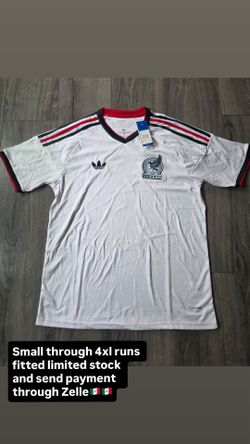 Mexico National team white jersey S-3XL