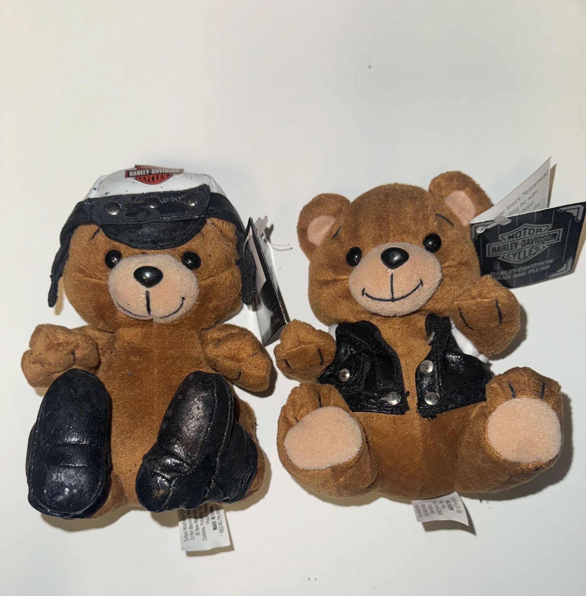 Vintage Harley Davidson Plushies