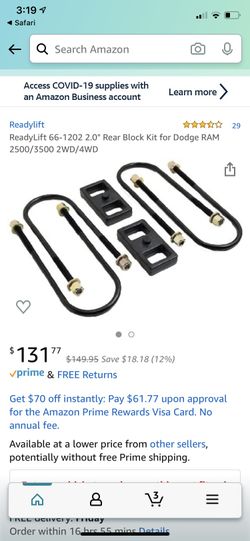 READYLIFT DODGE RAM 2500-3500