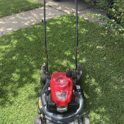 Troy Bilt Honda Push Mower Good Condition First Pull Start 
