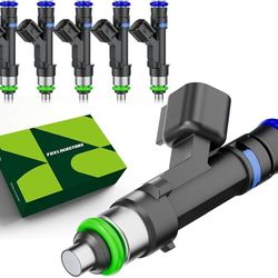 V6 3.7L Fuel Injectors Design for Jeep Liberty (2004-2012); Jeep Commander (2006-2010); Jeep Grand Cherokee (2005-2010); Ram1500 (2004-2012); Dakota (
