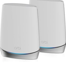 Netgear Orbi 750 Series, Ax 5200 Tri Band Wifi 6 - 2 Pack