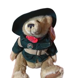 Vintage Ranger Rex's Forest Friends Jointed Bear 12" Plush New with Tags