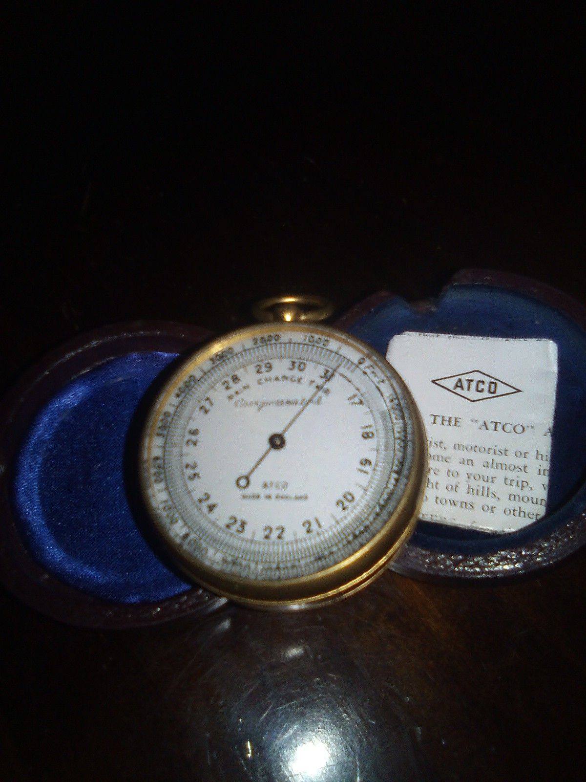 The "Atco" altimeter/barometer