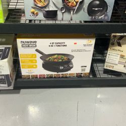 Nu Wave 4 Qt Capacity Hot Wok