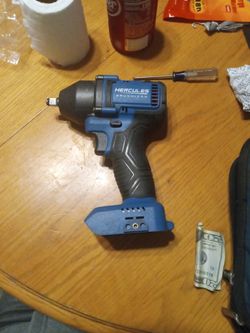 Hercules Impact Wrench 3/8 ( No Battery ) Tool Only