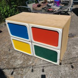 Colorful Storage Drawers