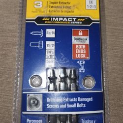 Irwin Screw-Grip 3pc Impact Driver Bit Set 
