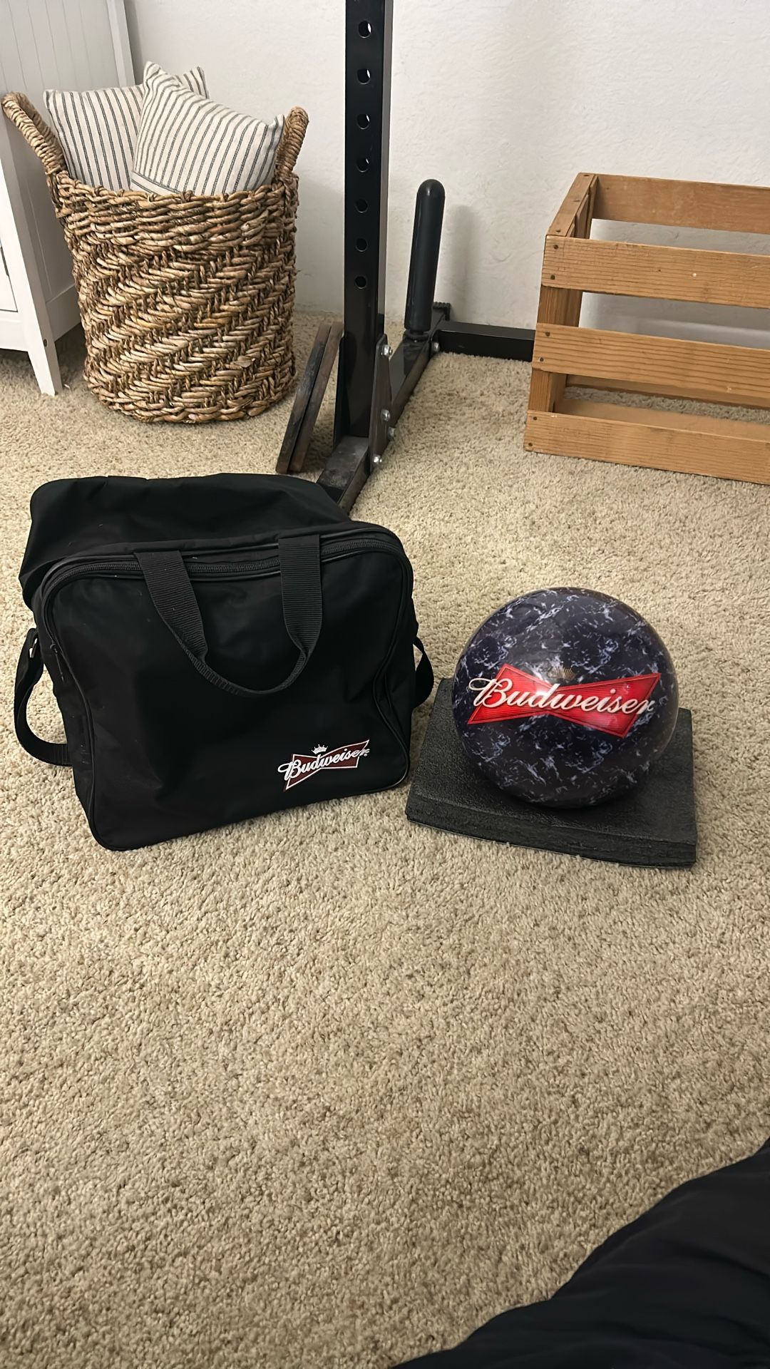 12lb Budweiser Bowling Ball