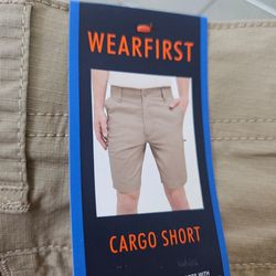 Mens wearfirst cargo shorts