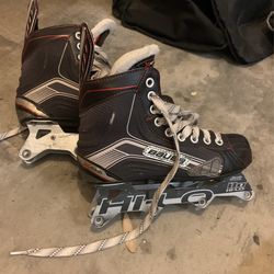 Bauer Vapor 400R Size 3.5 Inline Roller Hockey Skates