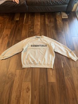 Essentials Fear Of God Beige Sweat Shirt