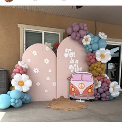 Balloon Garland setup