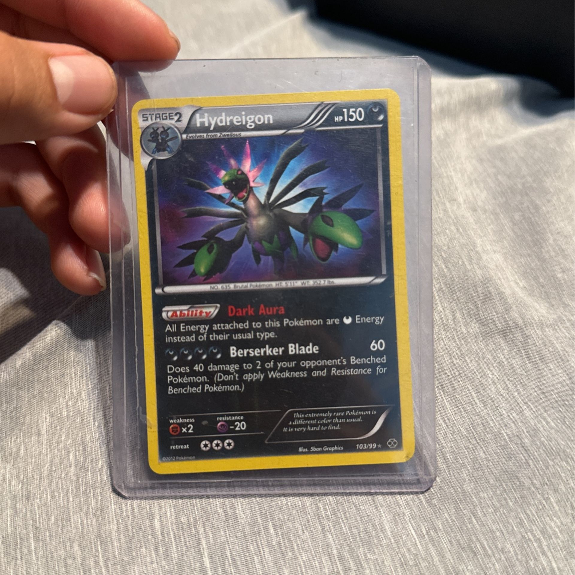 Shiny Hydreigon 103/99 Super Rare Card