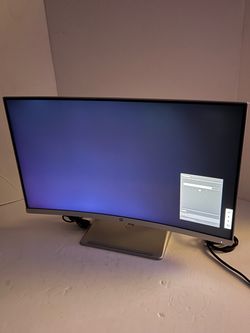 HP 27” Curved Monitor