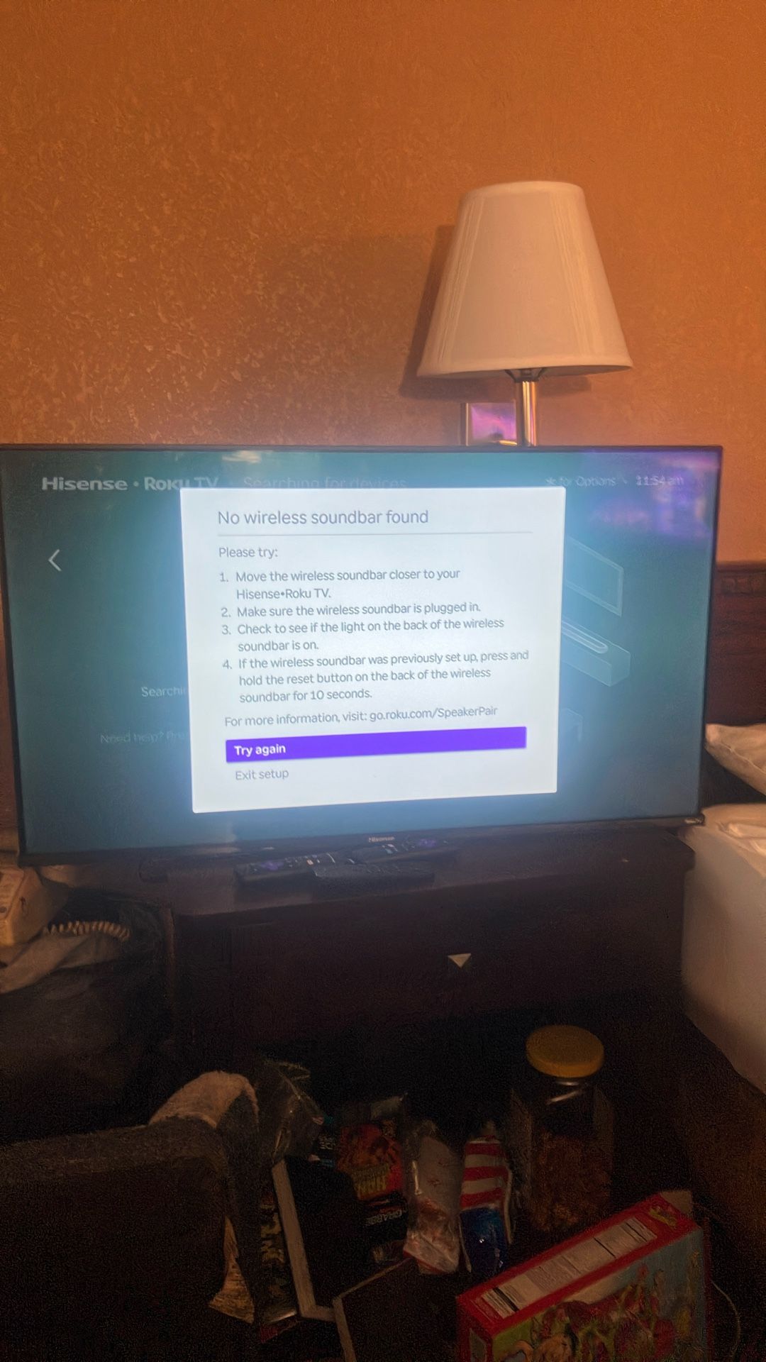 40 Inch Hisense Roku T.v