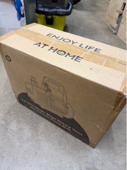 Brand new in box Vevor 3.5 CFM single stage vacuum pump
