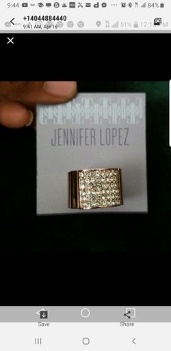 Jennifer Lopez Stretch Ring