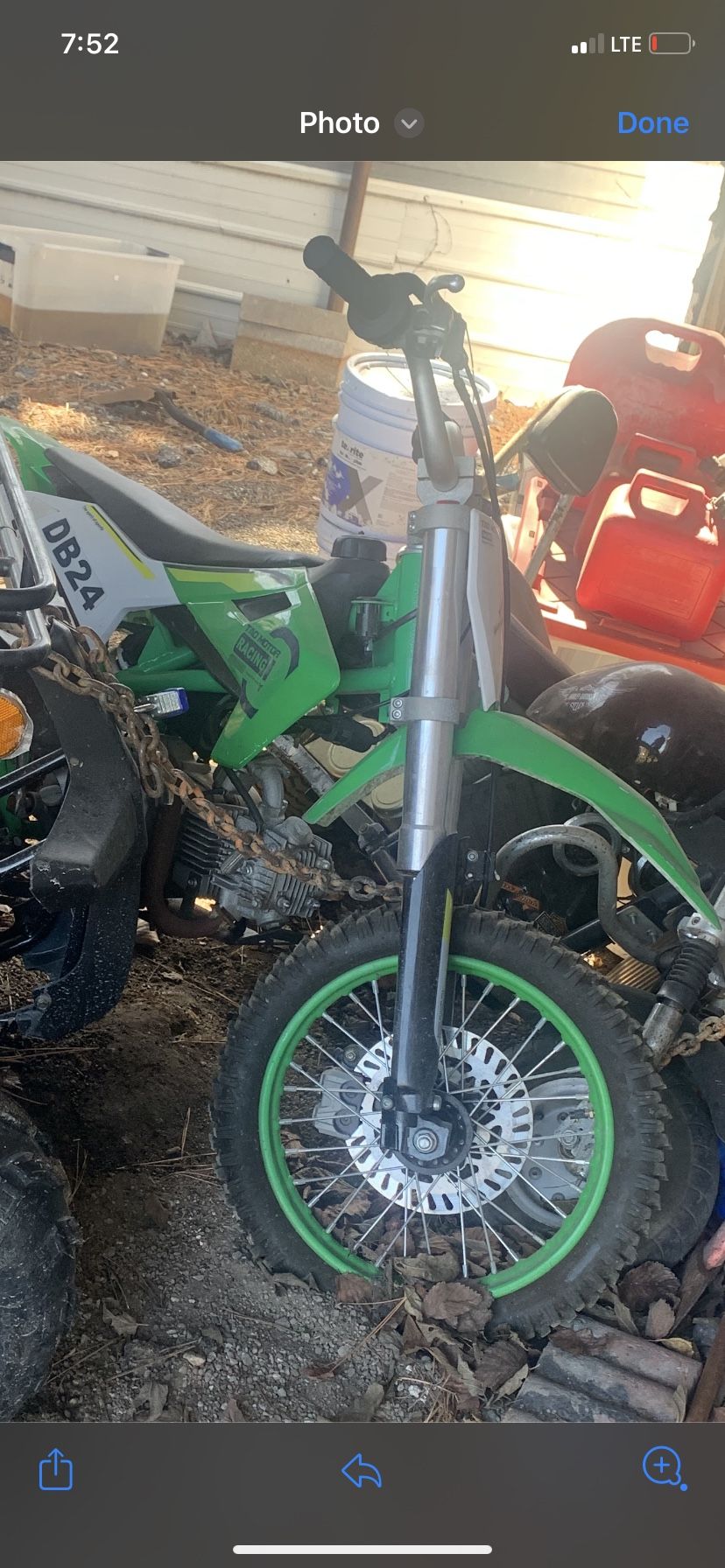 Medium Dirt bike 