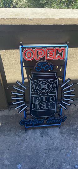 Bud light led sign