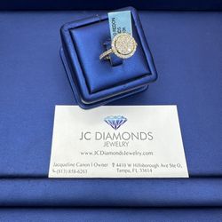Ring Engament 10k Diamonds Real 