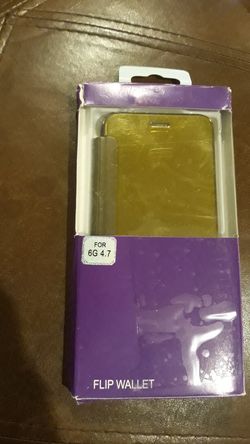 Flip Wallet case for iphone 6
