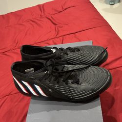 Adidas soccer cleats- size 9