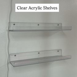 Clear Shelves 