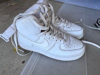Nike Air Force 1 High White Sneakers