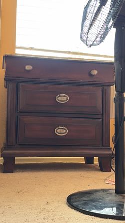 Wooden night stand