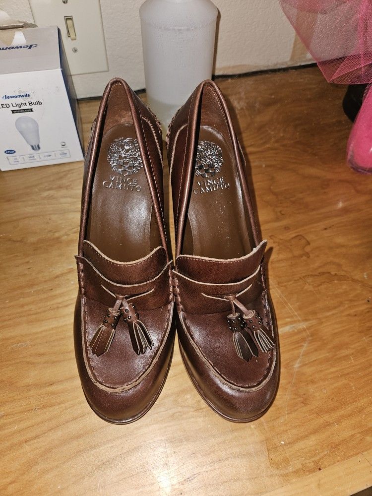 Vince Camuto Women's Cefinlyn Block Heel Loafer