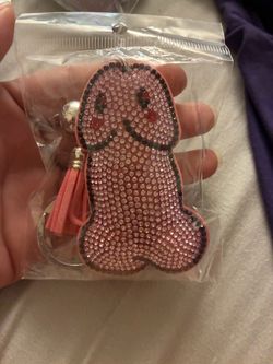 Rhinestone keychain