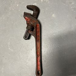Vintage rigid offset pipe wrench E 14