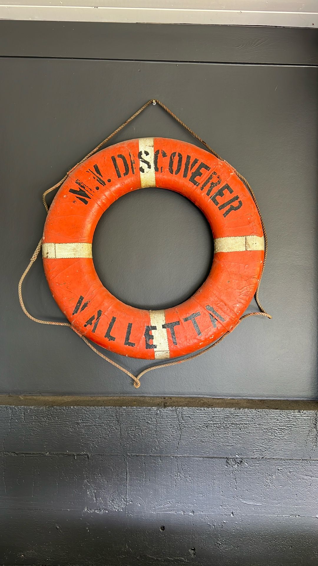 Life Preserver Antique Boat Buoy