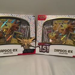 Pokemon TCG Scarlet & Violet 151 Factory Sealed Zapdos Ex Collection Box!
