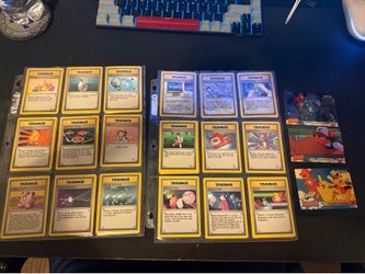 Old Pokemon Trainer cards / Miscellaneous