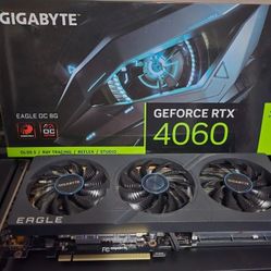 GIGABYTE GeForce RTX 4060 EAGLE OC 8GB GDDR6 Graphics Card