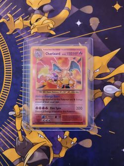 Pokemon xy evolutions Charizard reverse holo