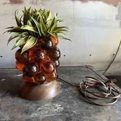 Mid Century Pineapple Lamp