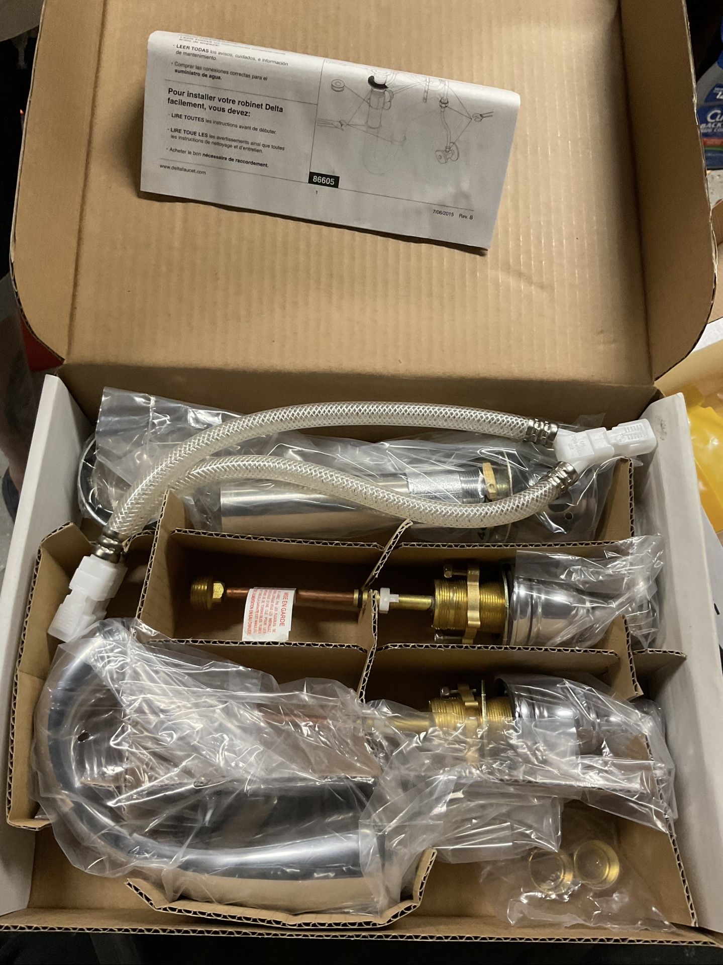 Delta 8’ Spread Bathroom faucet Brand New